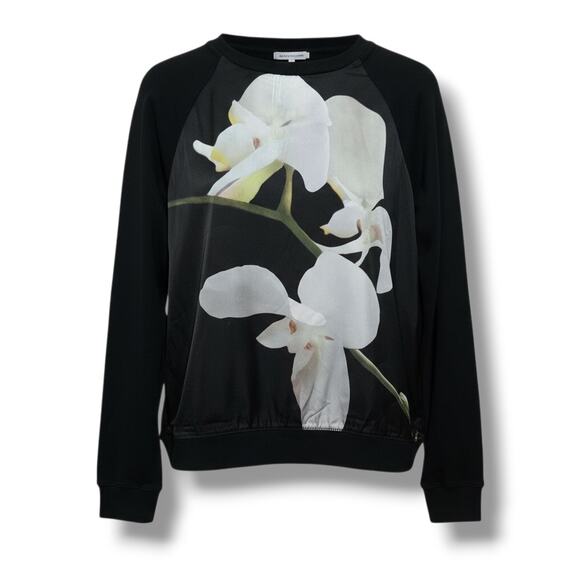 Altuzarra for Target Women’s Black Orchid Print Sweatshirt – Size XS - Picture 1 of 8